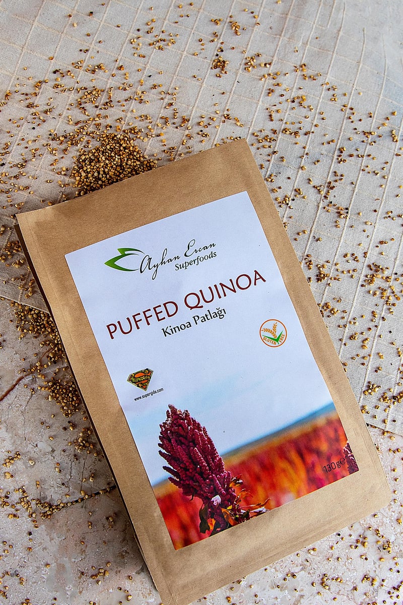 Glutensiz Kinoa Patlağı 130 G