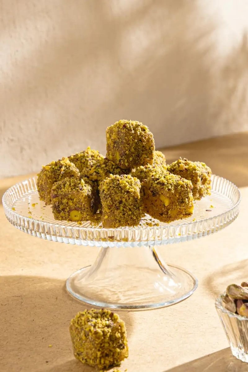Glutensiz & Rafine Şeker İlavesiz Antep Fıstıklı Lokum 120 G