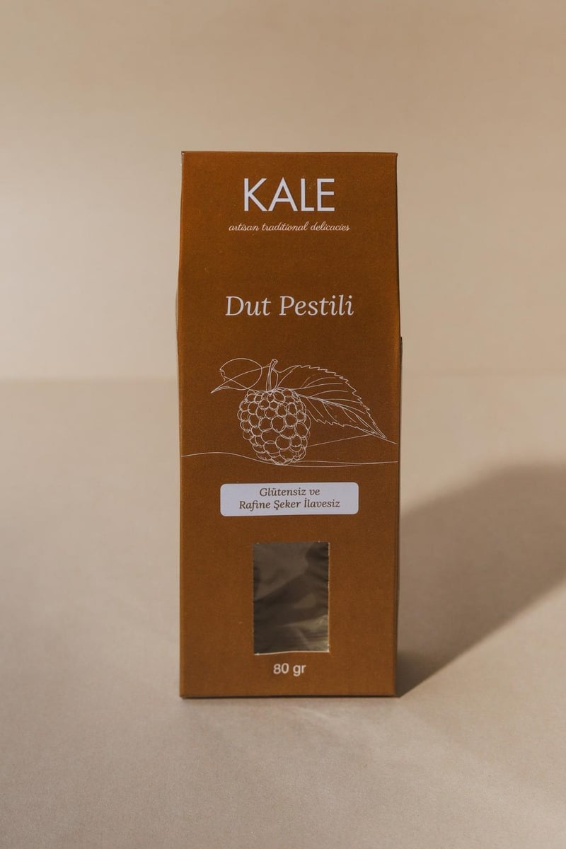 Glutensiz & Rafine Şeker İlavesiz Dut Pestili 80 G