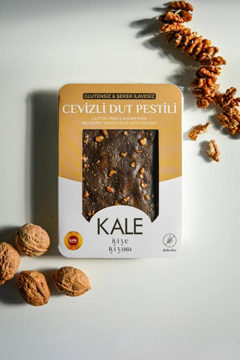 Glutensiz & Şeker İlavesiz Cevizli Dut Pestili 200 G