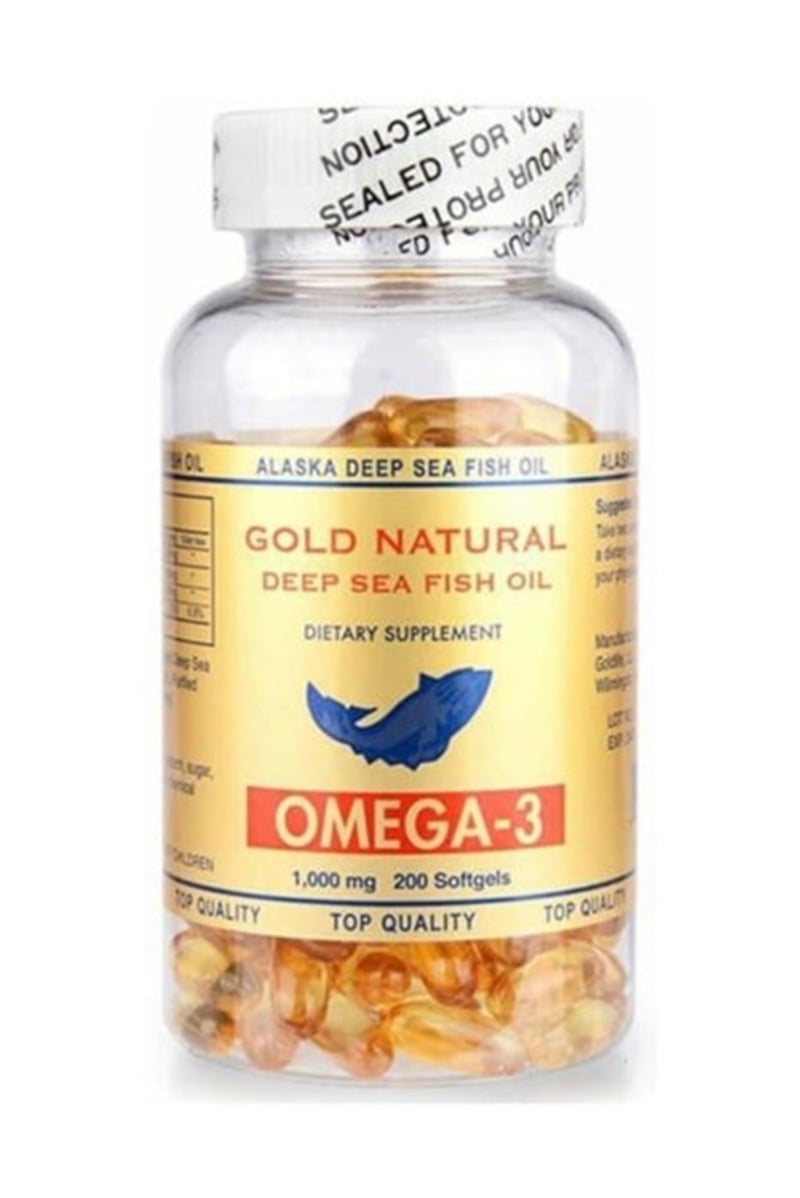 GOLD NATUREL Omega 3 200 Soft Gels