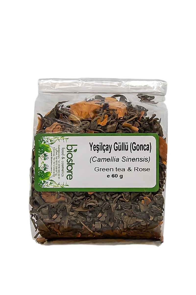Gül Goncalı Yeşil Çay 60 G