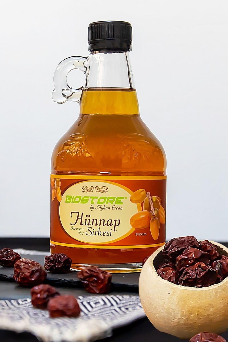 Hünnap Sirkesi 500 ml