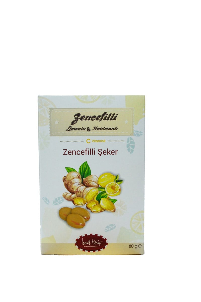 İSMET MERİÇ Zencefilli Havlıcanlı Şekerleme 80g