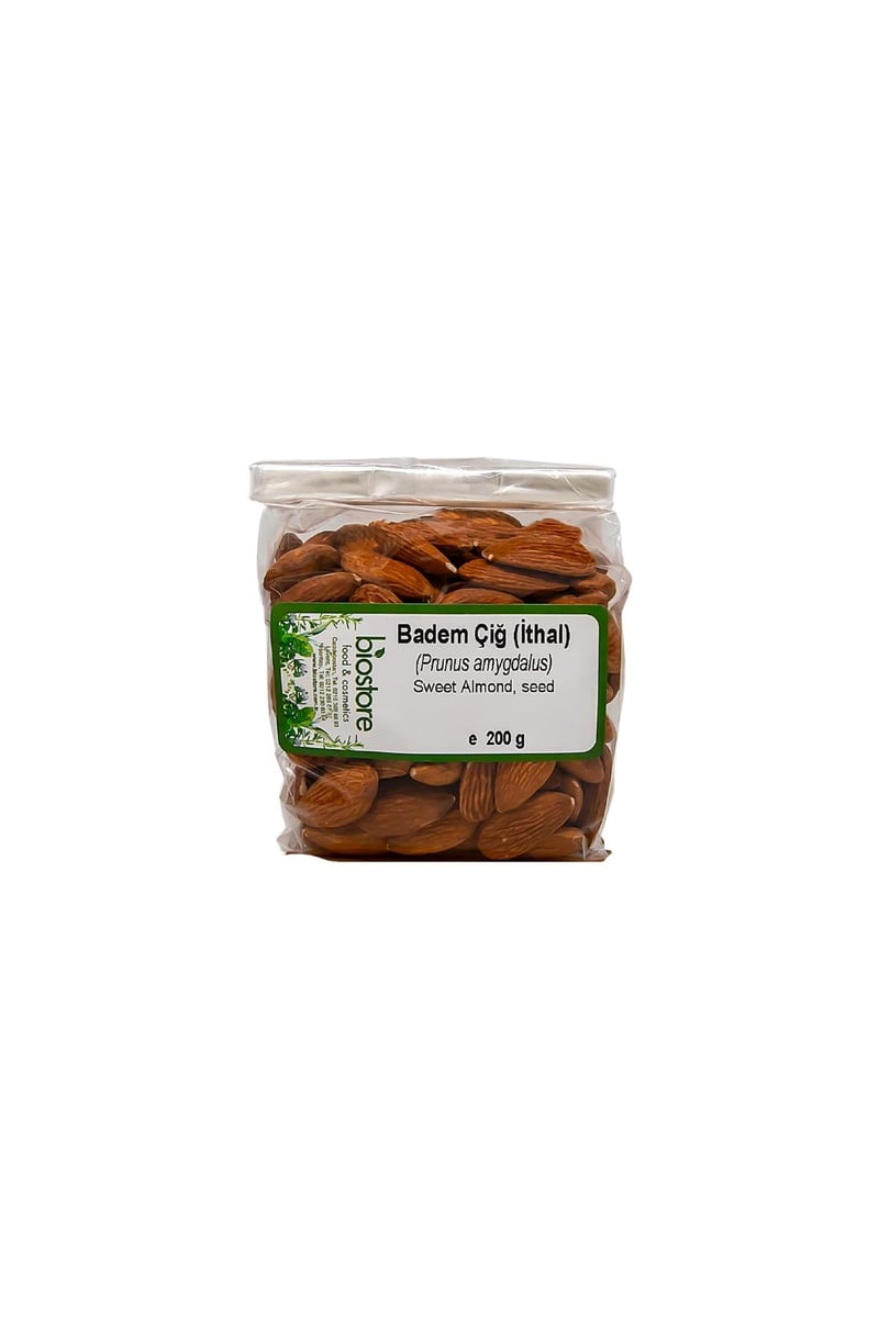 İthal Çiğ Tatlı Badem 200 G