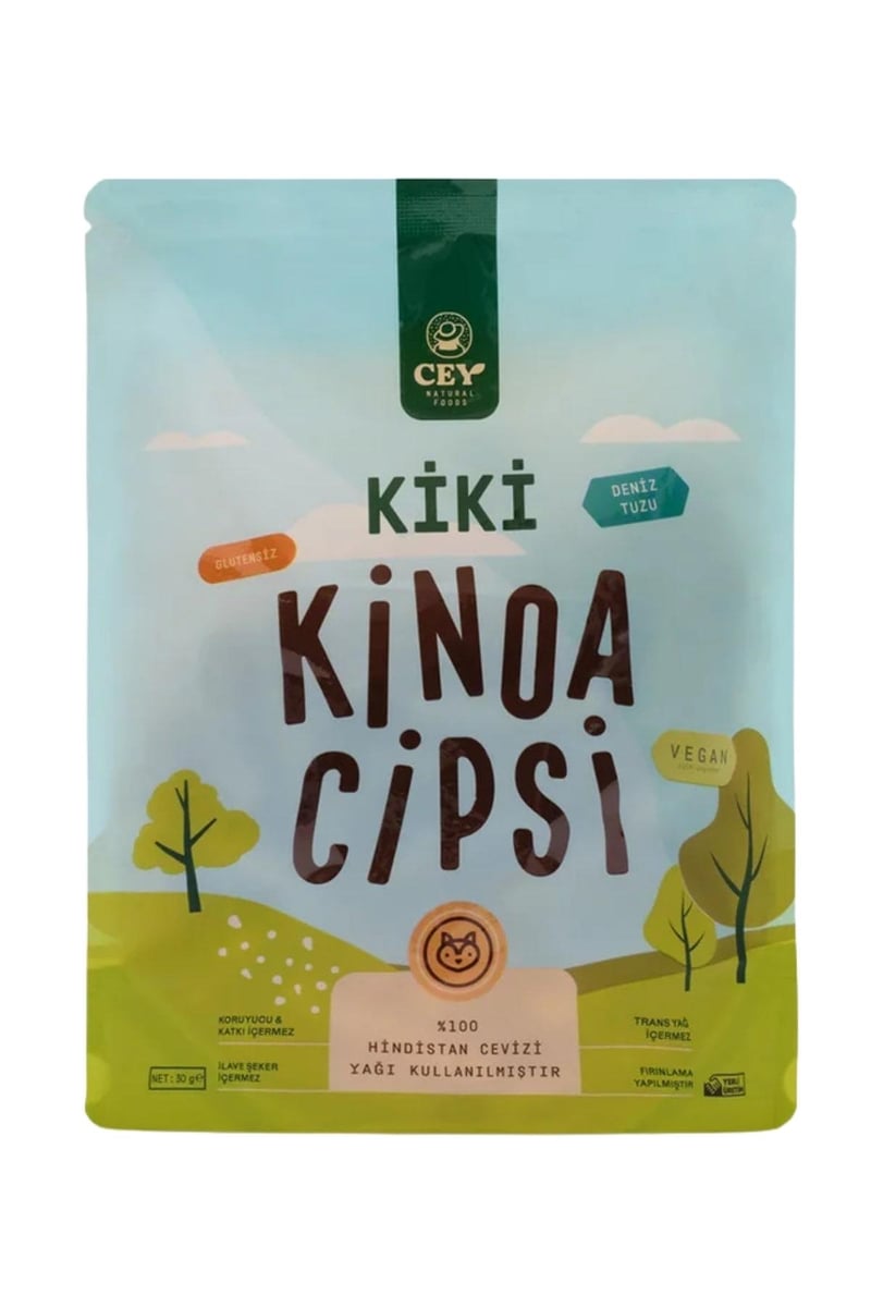 Kiki Deniz Tuzu Kinoa Cipsi 30 G