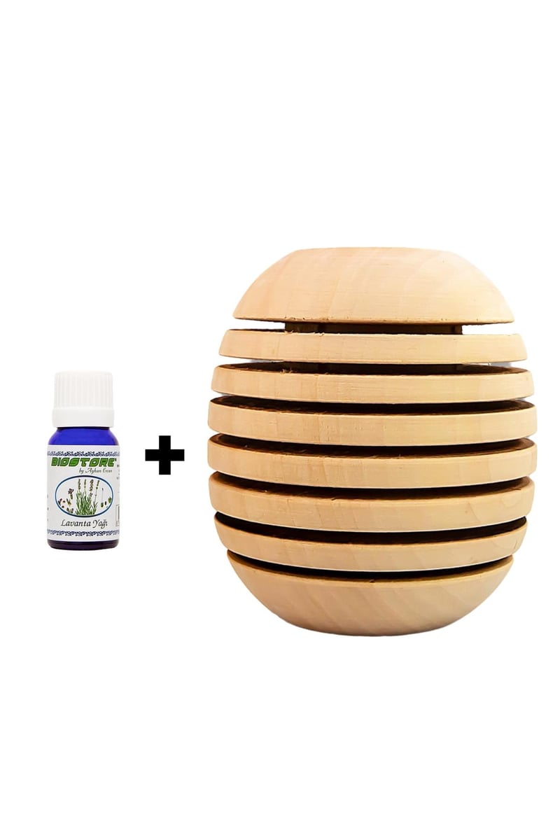 Lavanta Esintisi (Lavanta Yağı 10 Ml & Doğal Buhurdanlık Elma) 