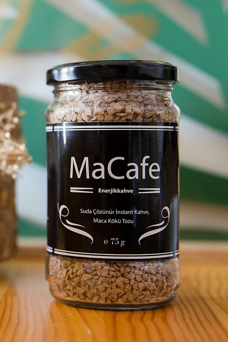 Maca Kökü Tozlu Hazır Granül Kahve 75 G