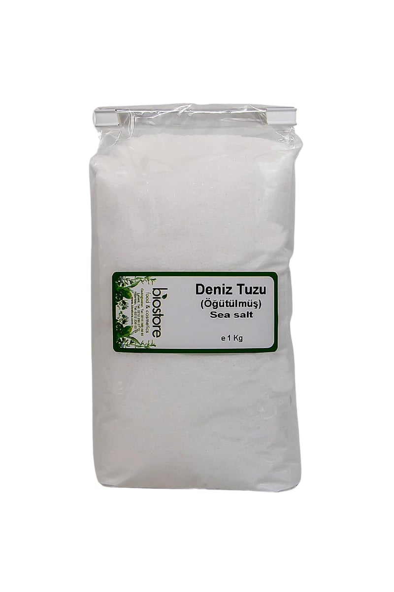 Öğütülmüş Deniz Tuzu  1 Kg