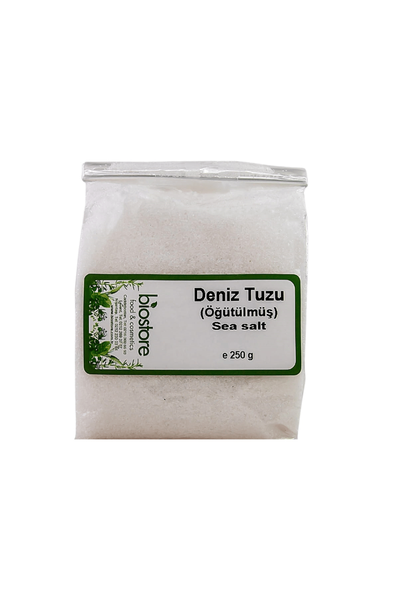 Öğütülmüş Deniz Tuzu 250 G