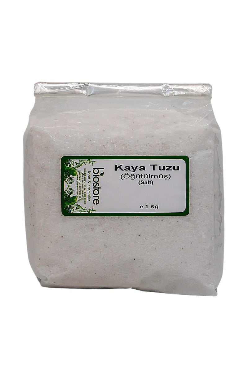 Öğütülmüş Kaya Tuzu  1 Kg