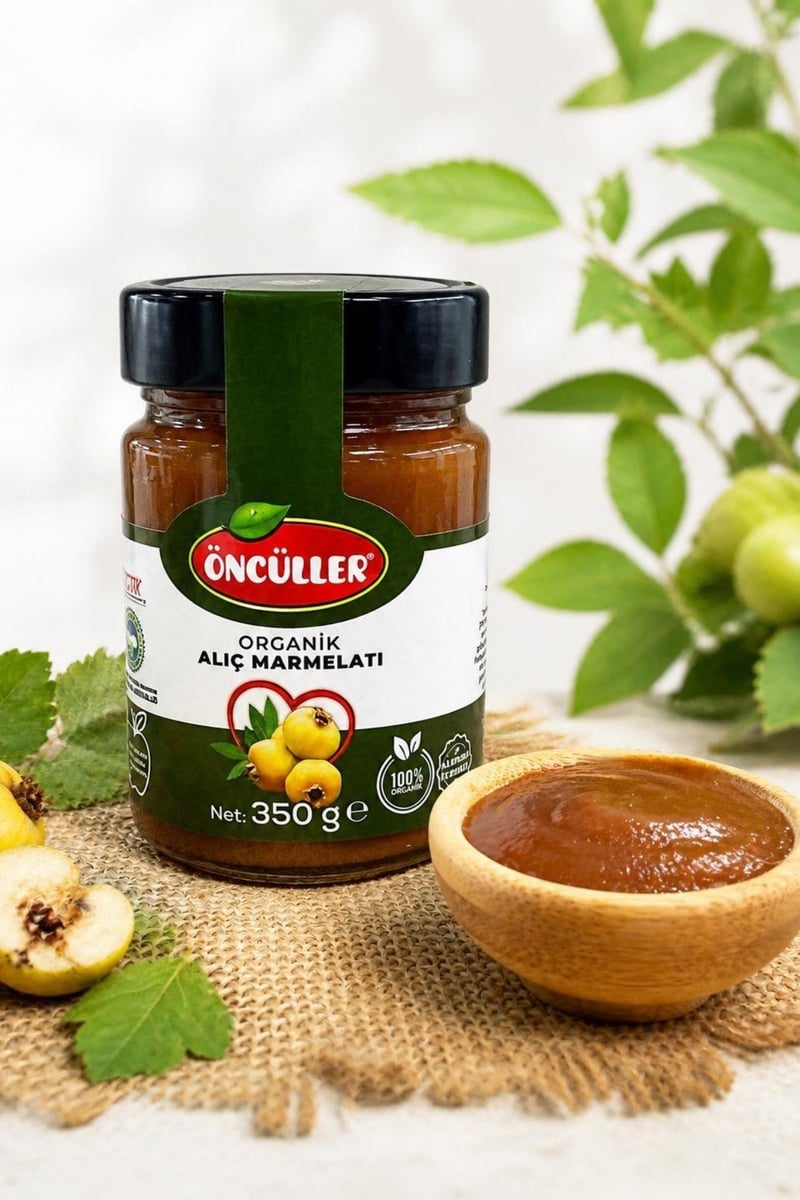 Organik Alıç Marmelatı 350 G