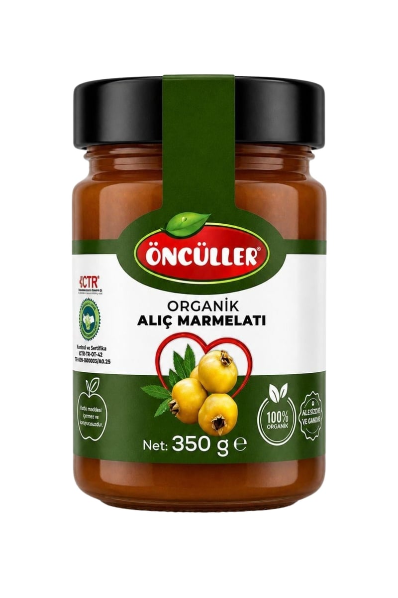 Organik Alıç Marmelatı 350 G