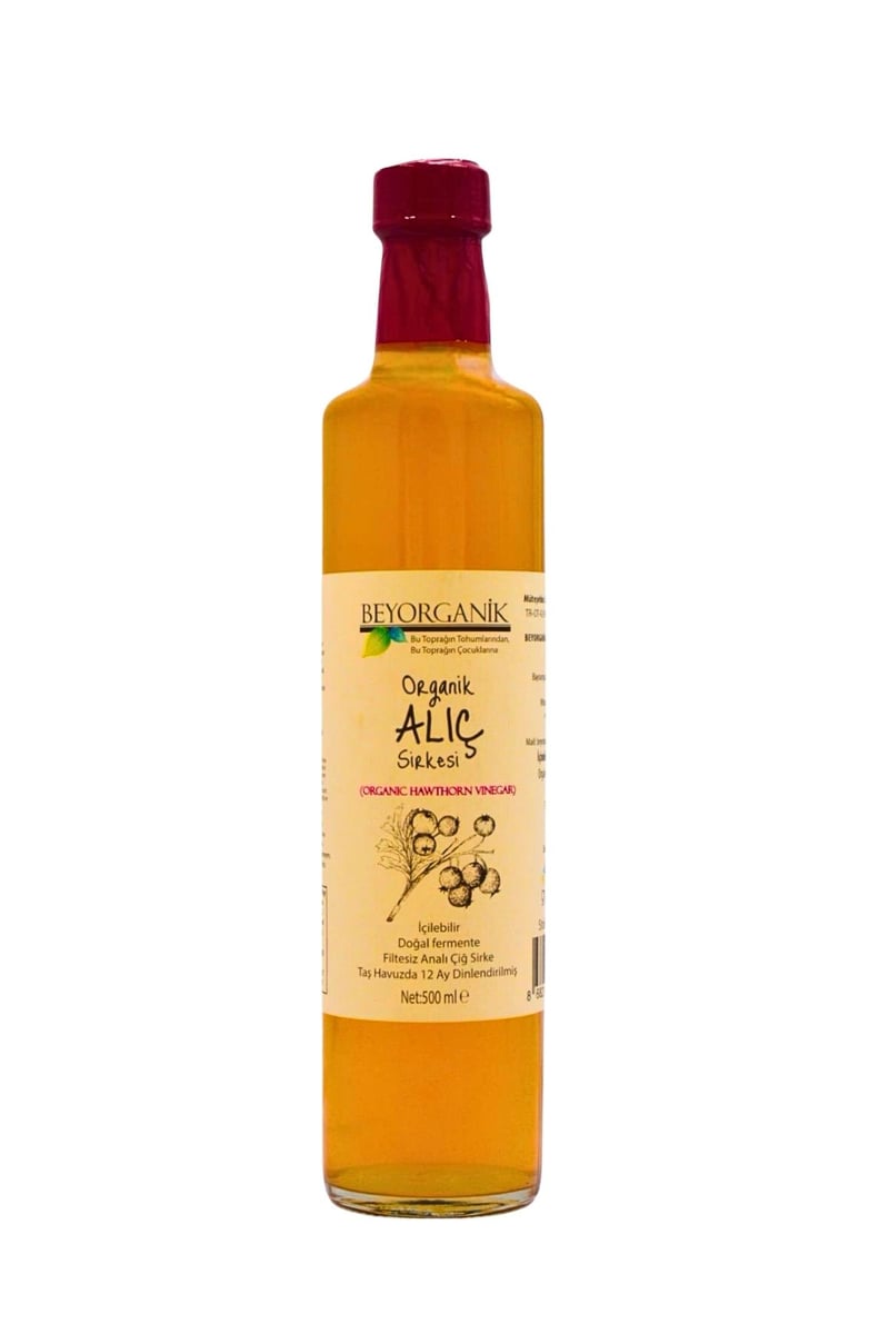Organik Alıç Sirkesi 500 Ml