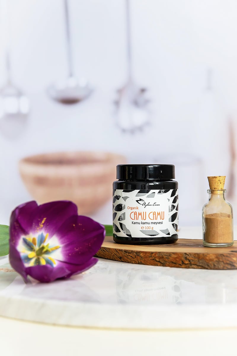 Organik Camu Camu Kamu Kamu Meyvesi Tozu 100 G