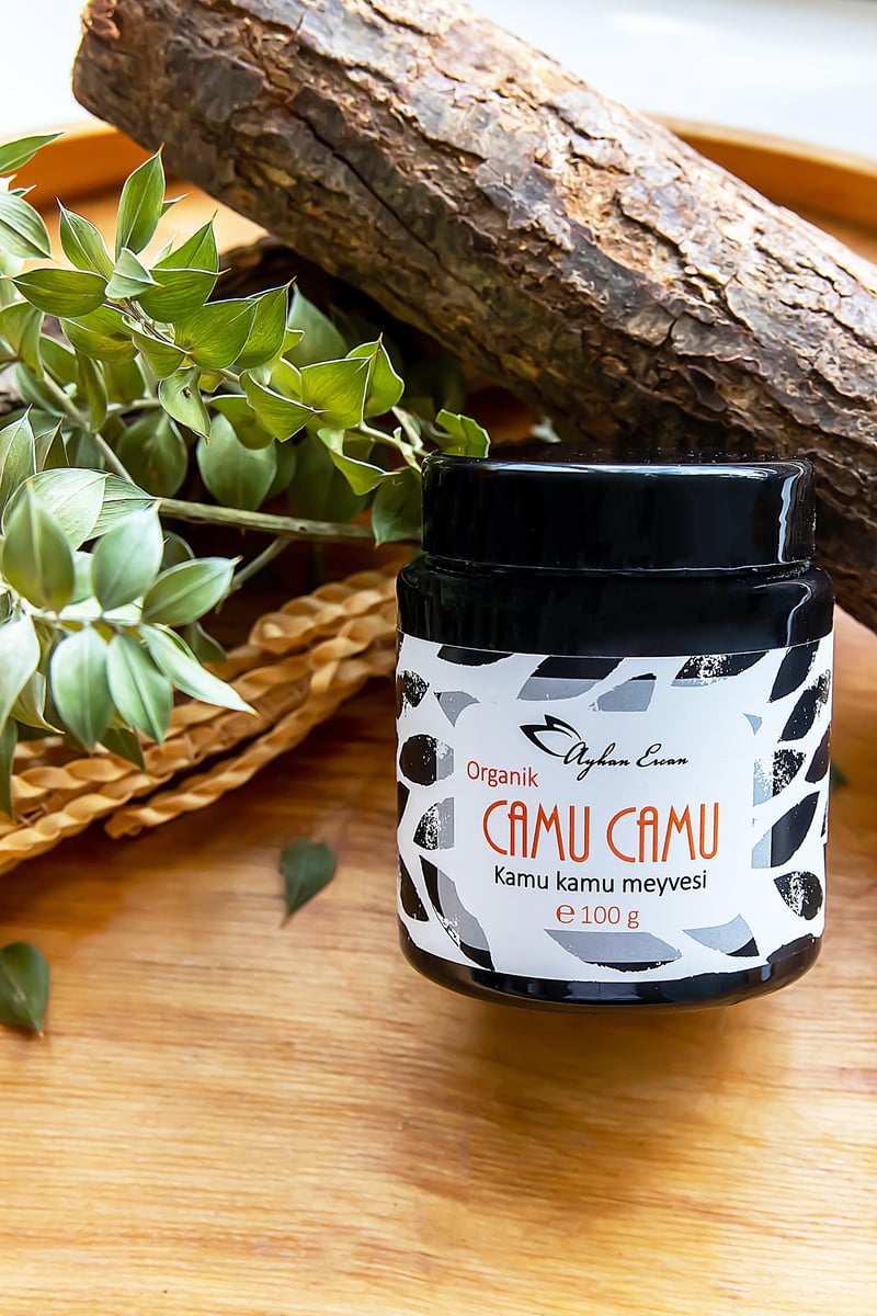 Organik Camu Camu Kamu Kamu Meyvesi Tozu 100 G