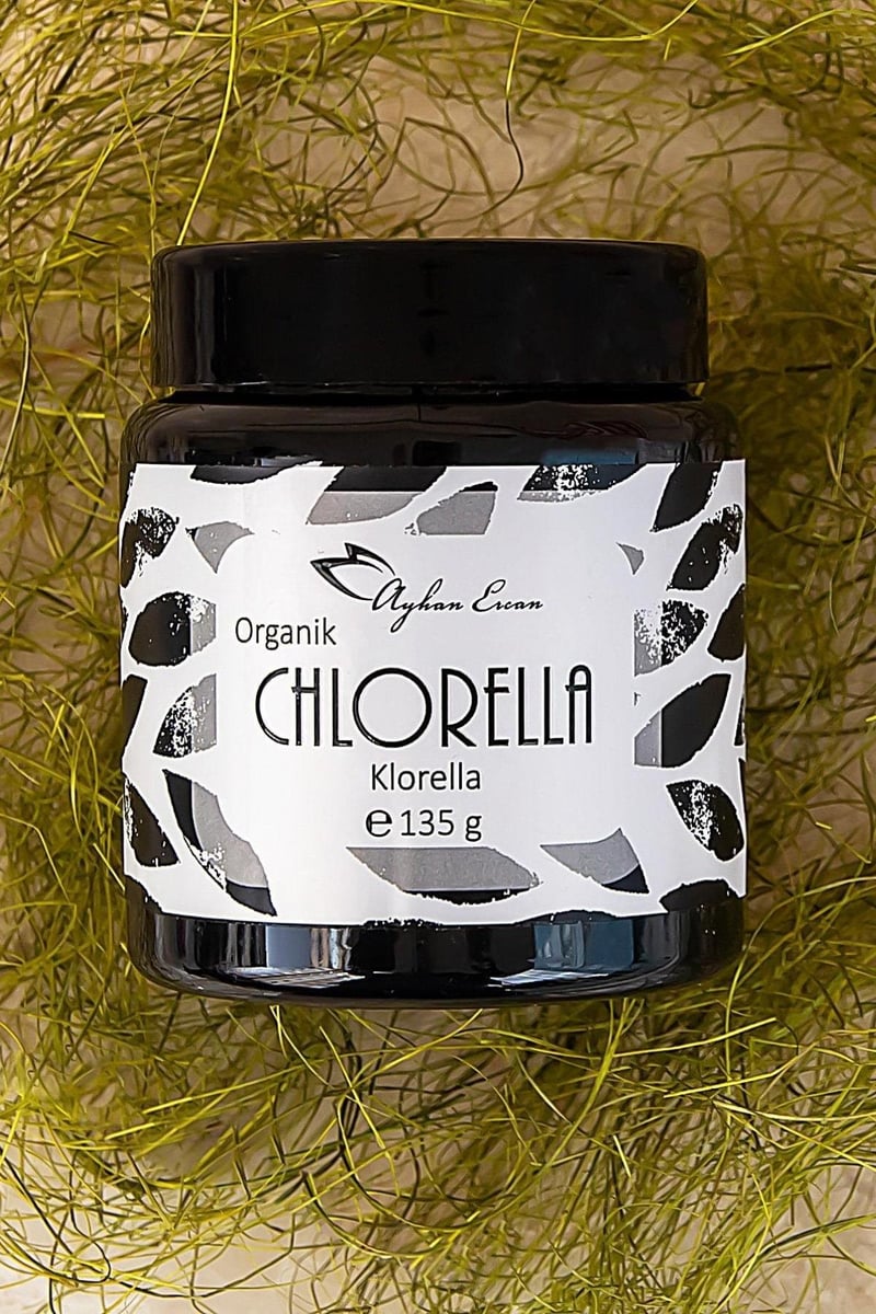 Organik Chlorella Tozu 135 G