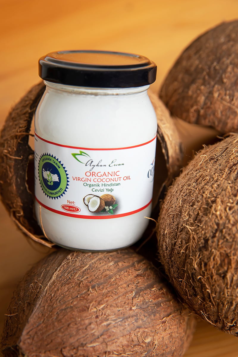Organik Hindistan Cevizi Yağı 166 ml