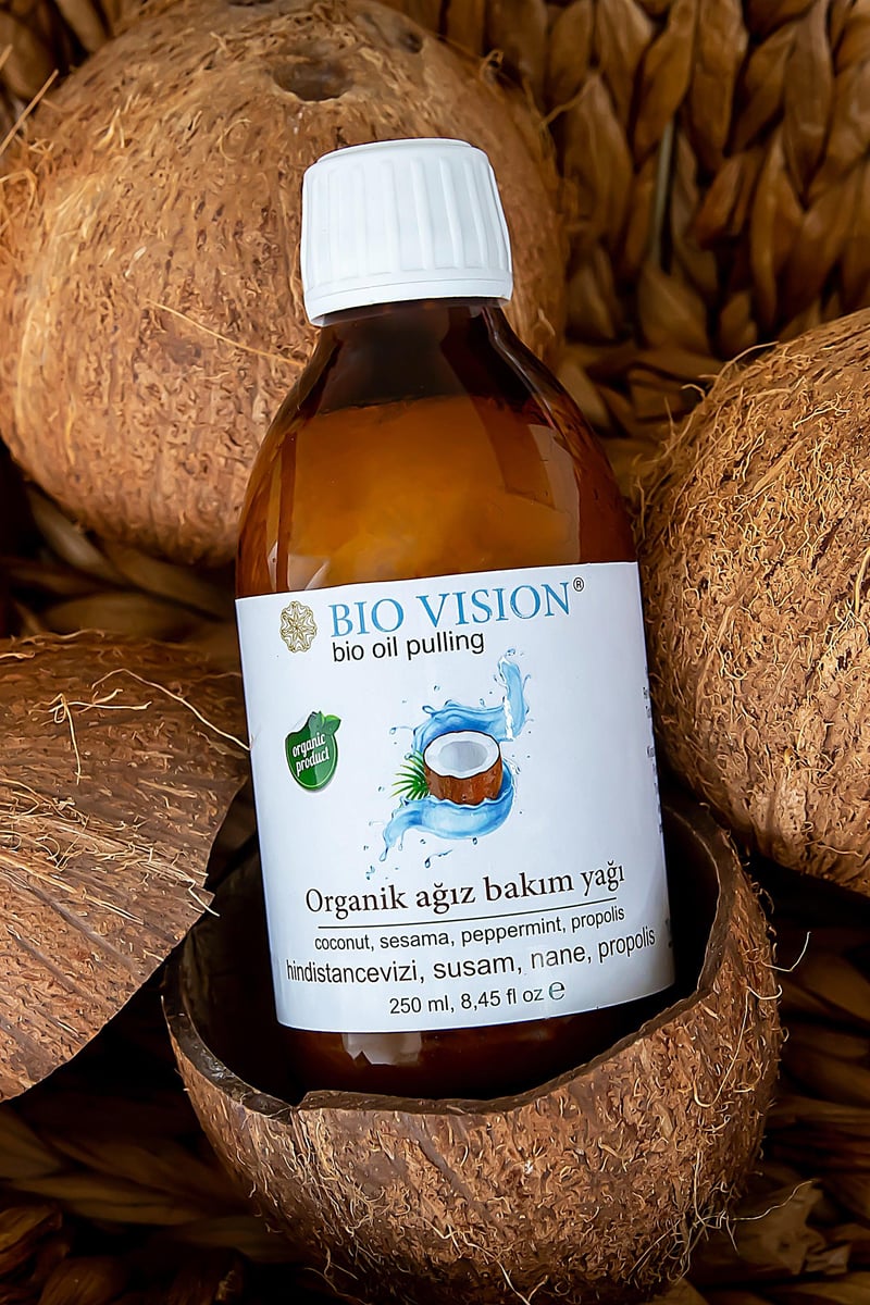 Organik Hindistan Cevizli Ağız Bakım Yağı 250 ml