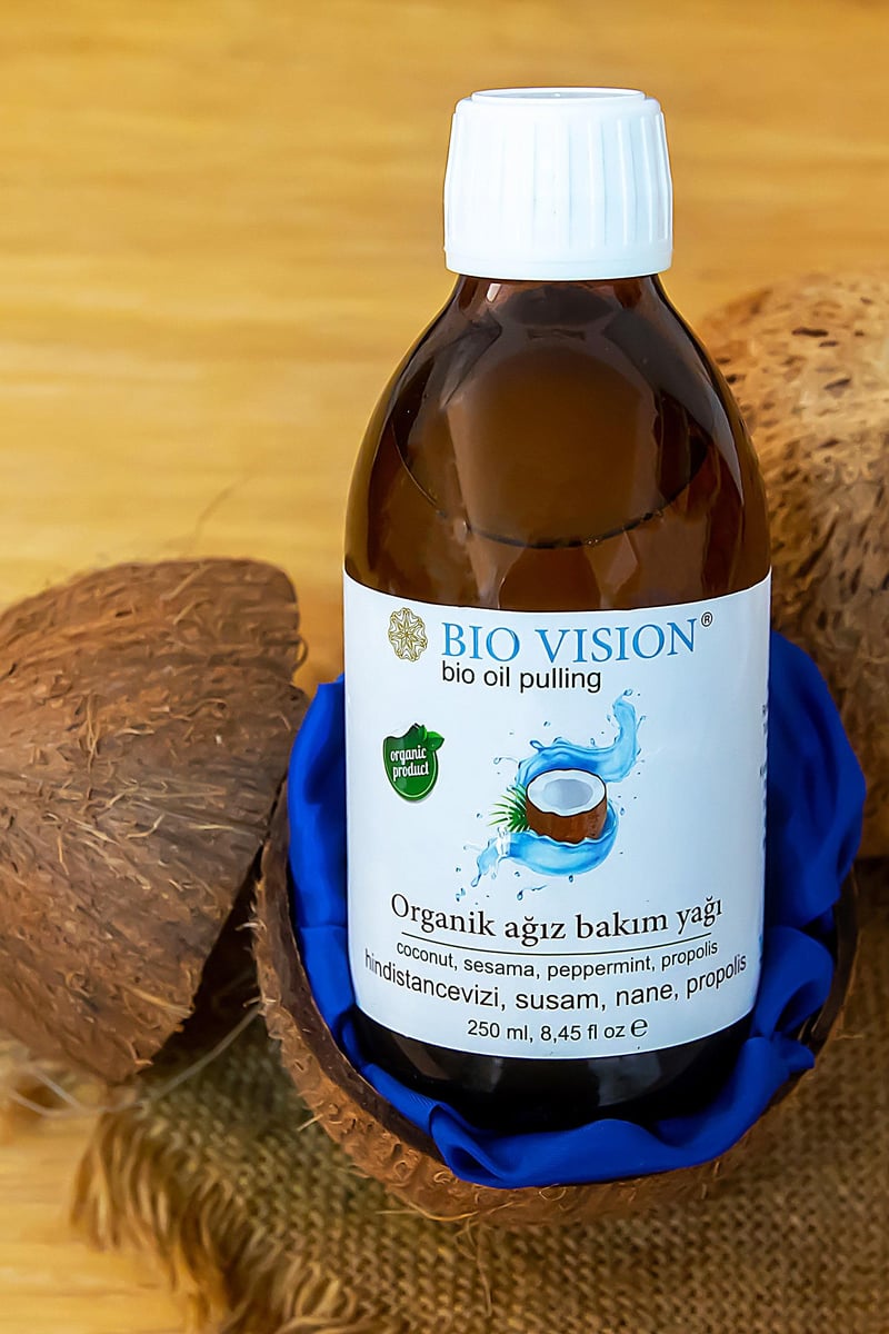 Organik Hindistan Cevizli Ağız Bakım Yağı 250 ml
