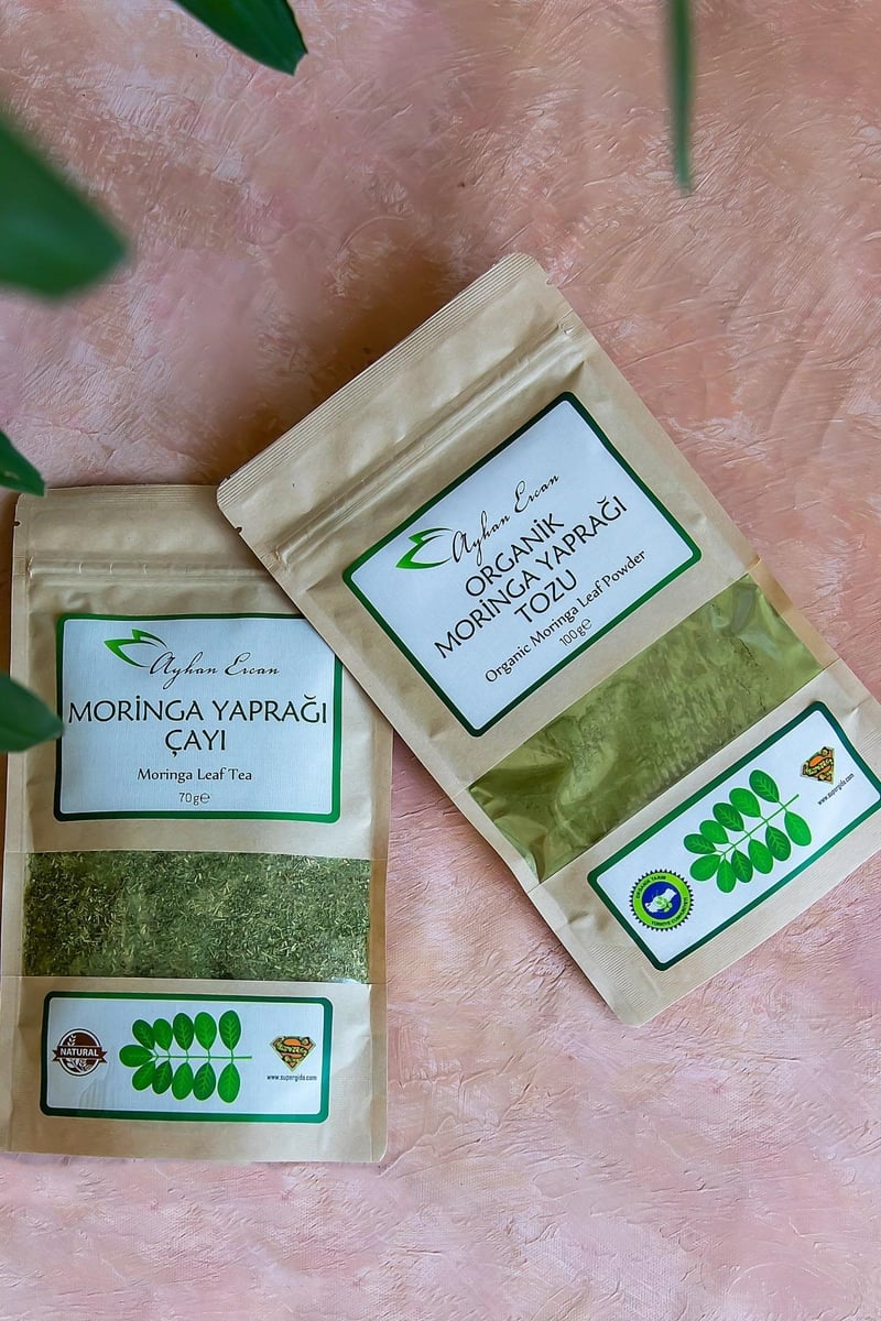 Organik Moringa Yaprağı Tozu 100 G