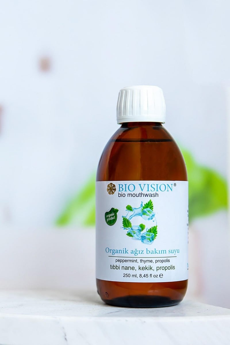 Organik Naneli Ağız Bakım Suyu 250 ml