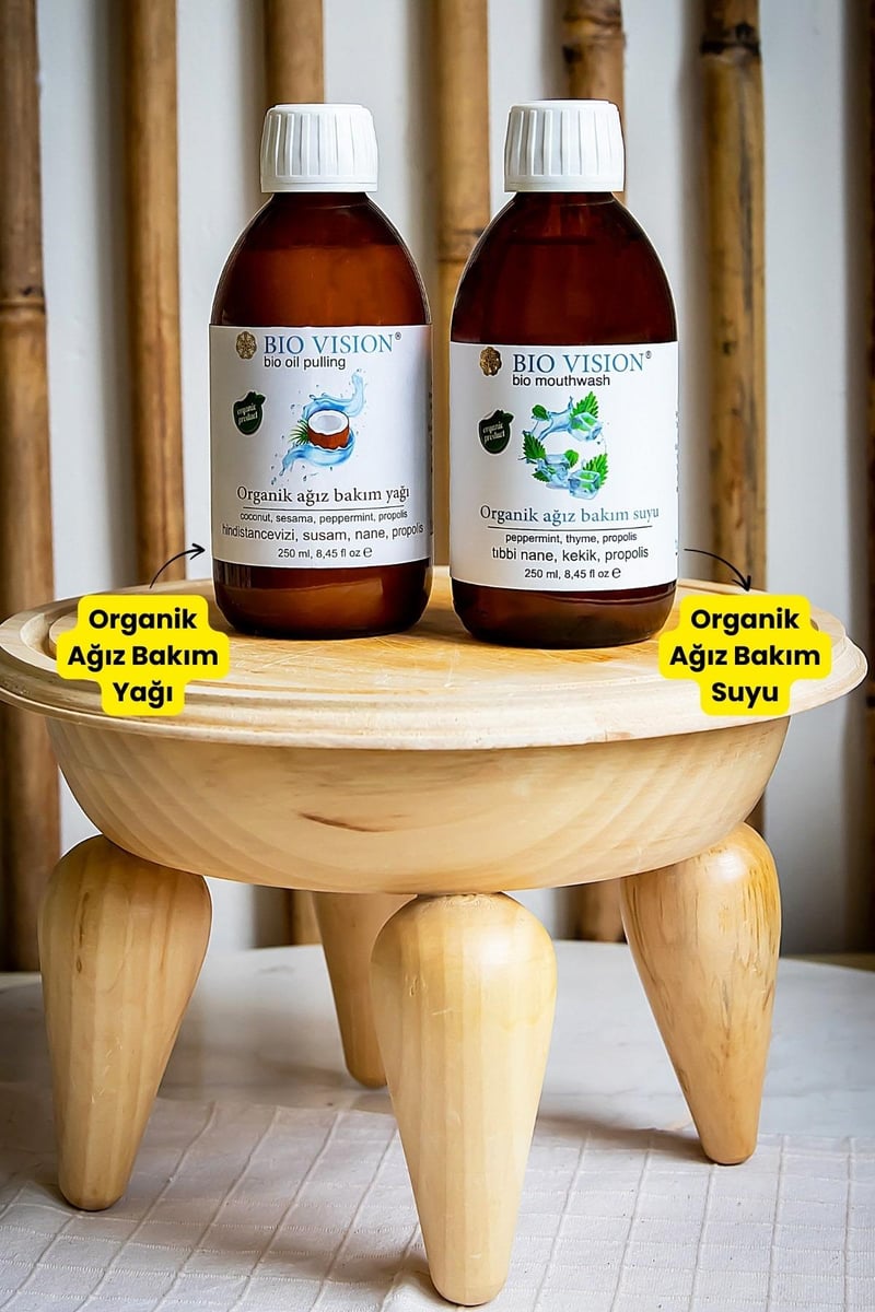 Organik Naneli Ağız Bakım Suyu 250 ml