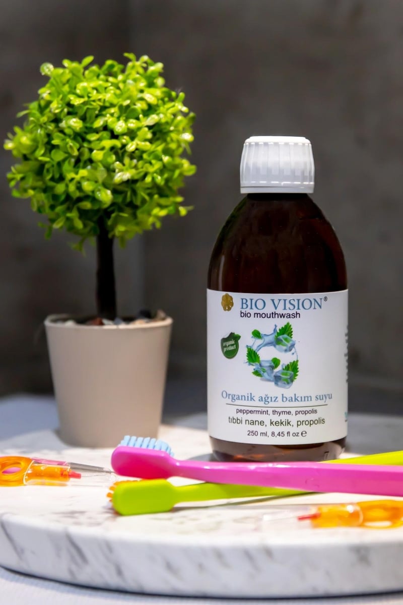 Organik Naneli Ağız Bakım Suyu 250 ml