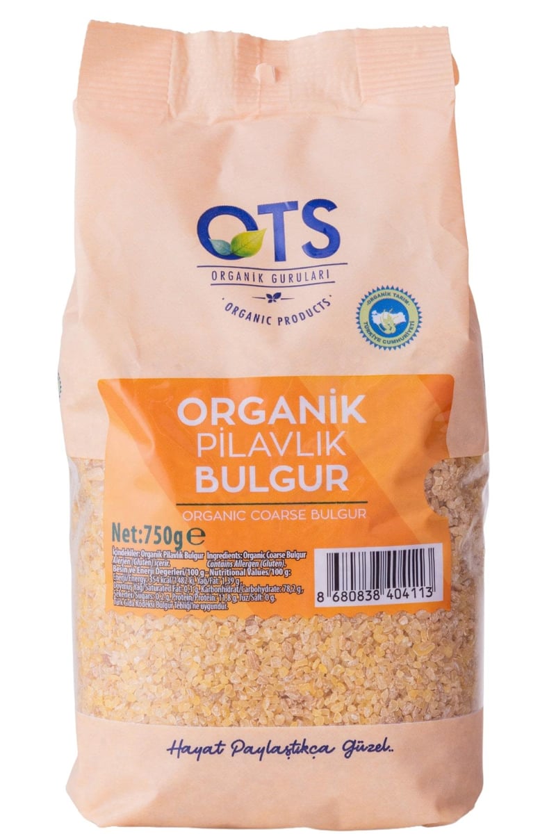 Organik Pilavlık Bulgur 750 G