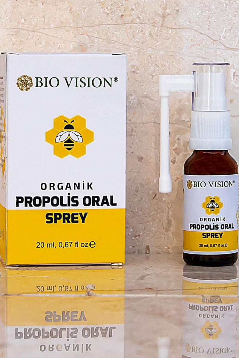 Organik Propolisli Ağız Spreyi 20 ml