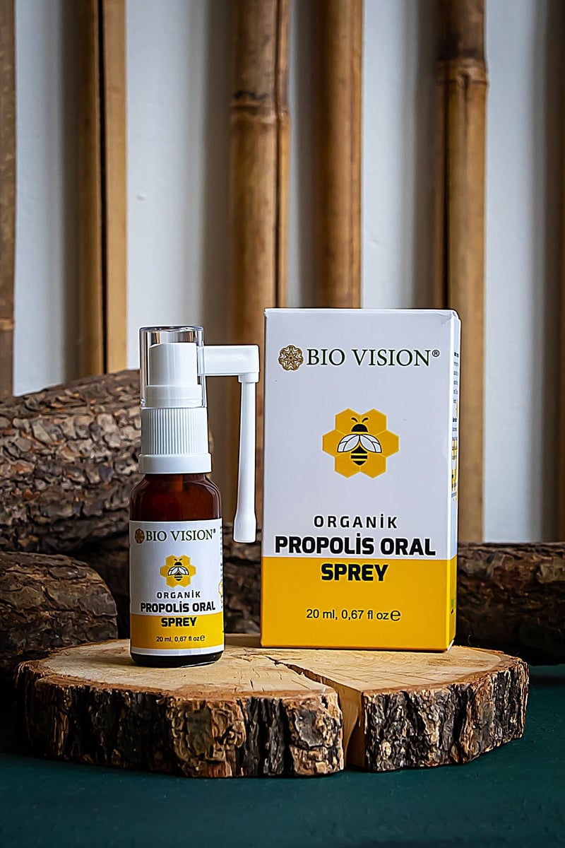 Organik Propolisli Ağız Spreyi 20 ml