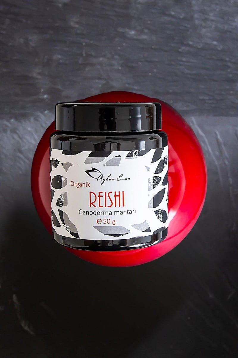 Organik Reishi Ganoderma Mantarı Tozu 50 G