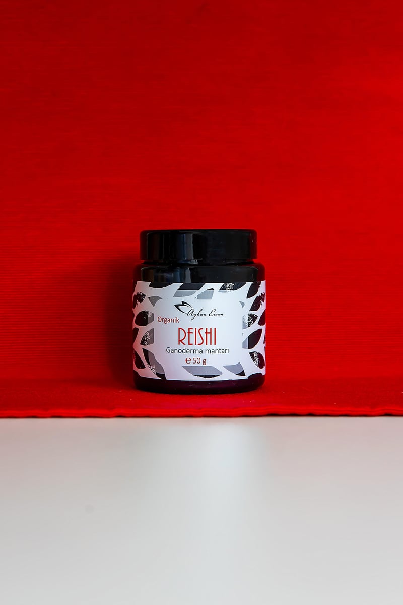 Organik Reishi Ganoderma Mantarı Tozu 50 G