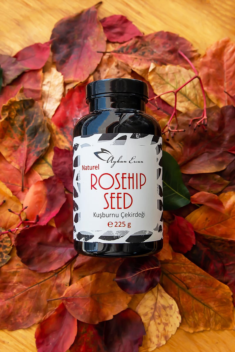 Organik Rosehip Seed Kuşburnu Çekirdeği Tozu 225 G