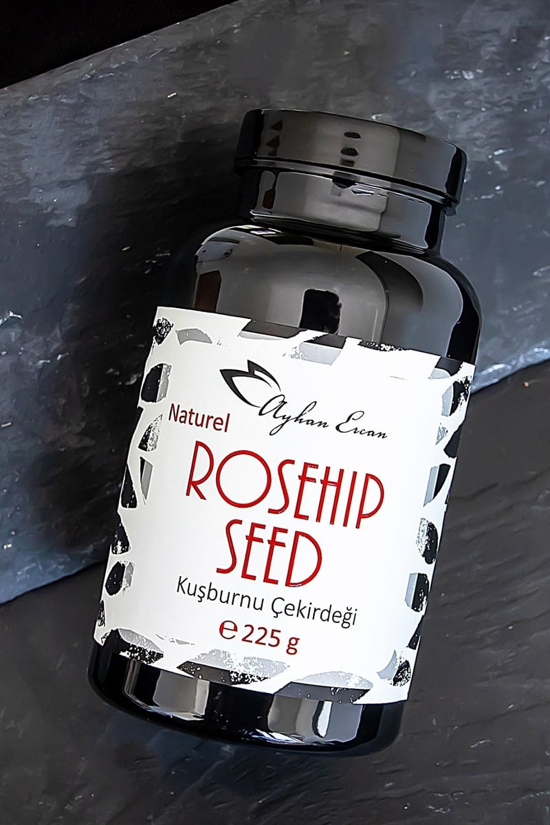 Organik Rosehip Seed Kuşburnu Çekirdeği Tozu 225 G