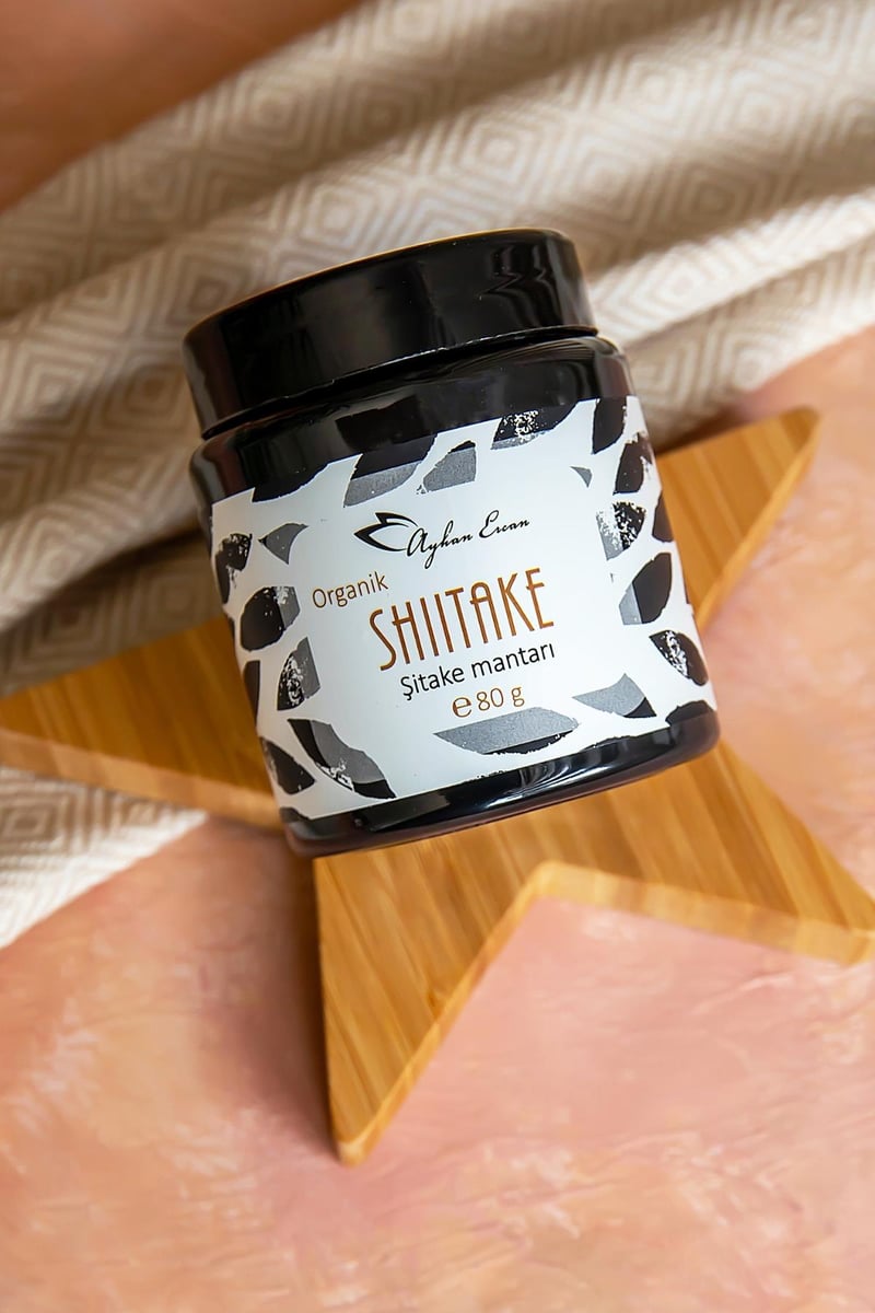 Organik Shiitake Mantarı 80 G 