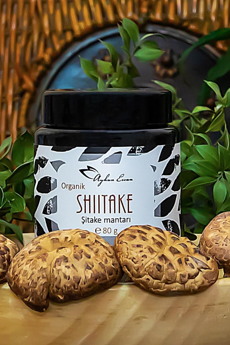 Organik Shiitake Mantarı 80 G 