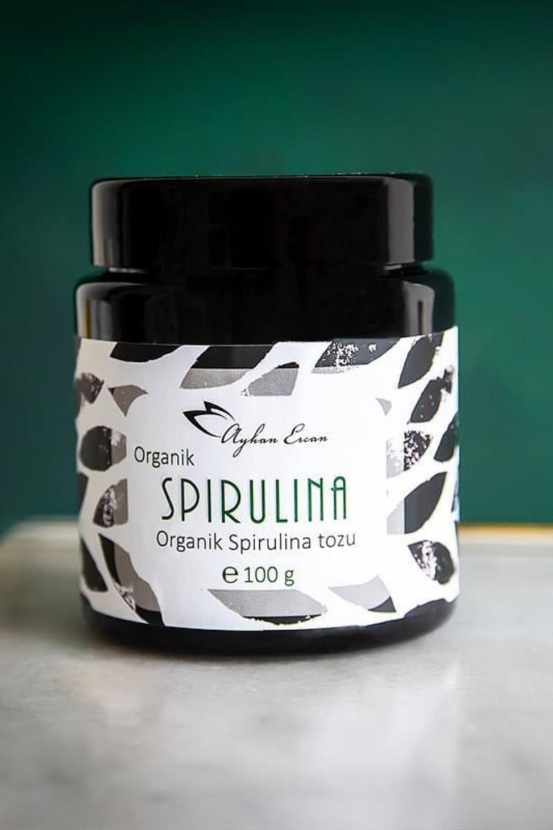 Organik Spirulina Tozu 100 G