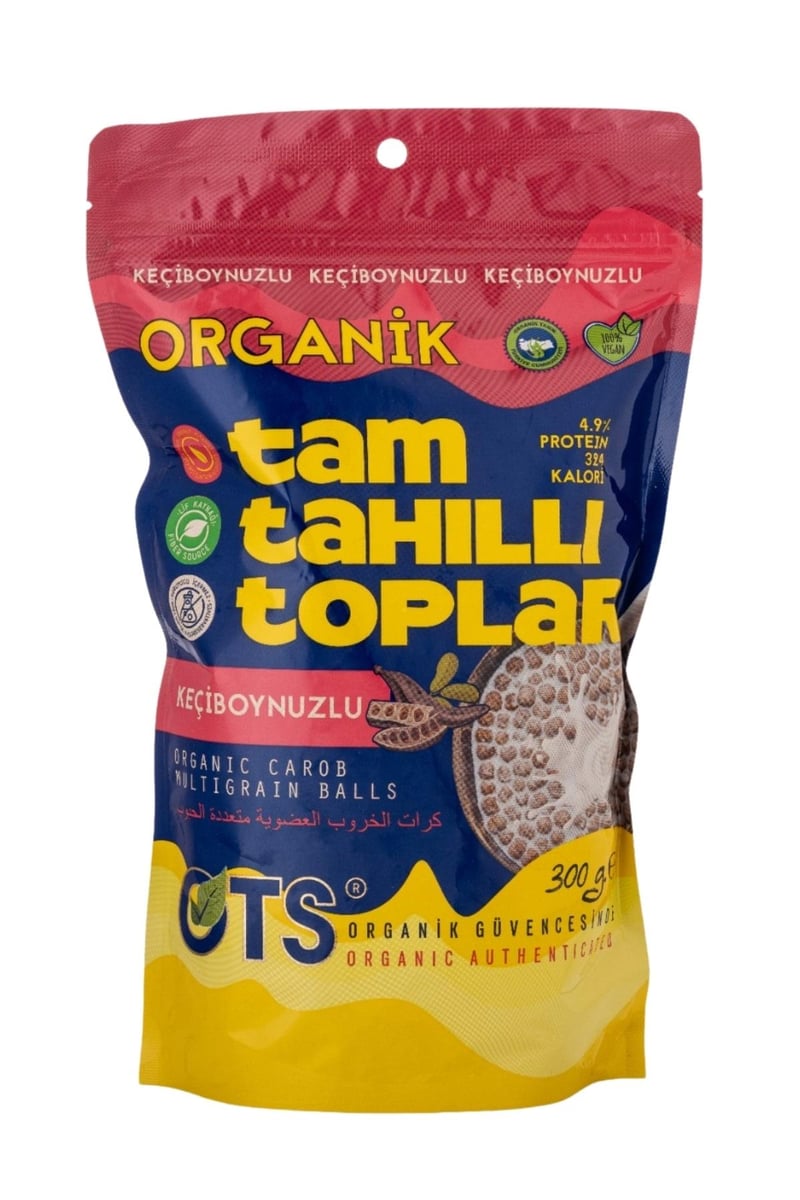 Organik Tam Tahıllı Keçiboynuzlu Toplar 300 G
