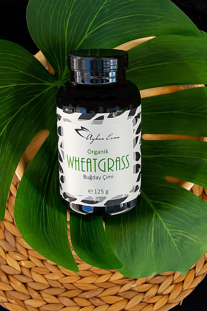Organik Wheatgrass Öğütülmüş Buğday Çimi 125 G