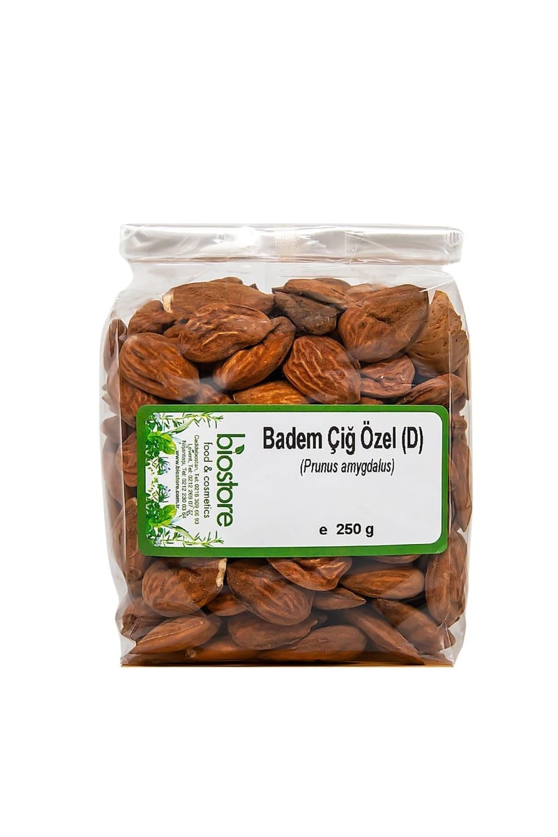 Özel Çiğ Badem 250 G