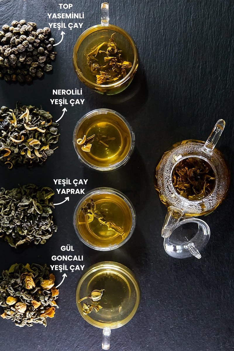 Portakal Çiçeği Nerolili Yeşil Çay 60 G