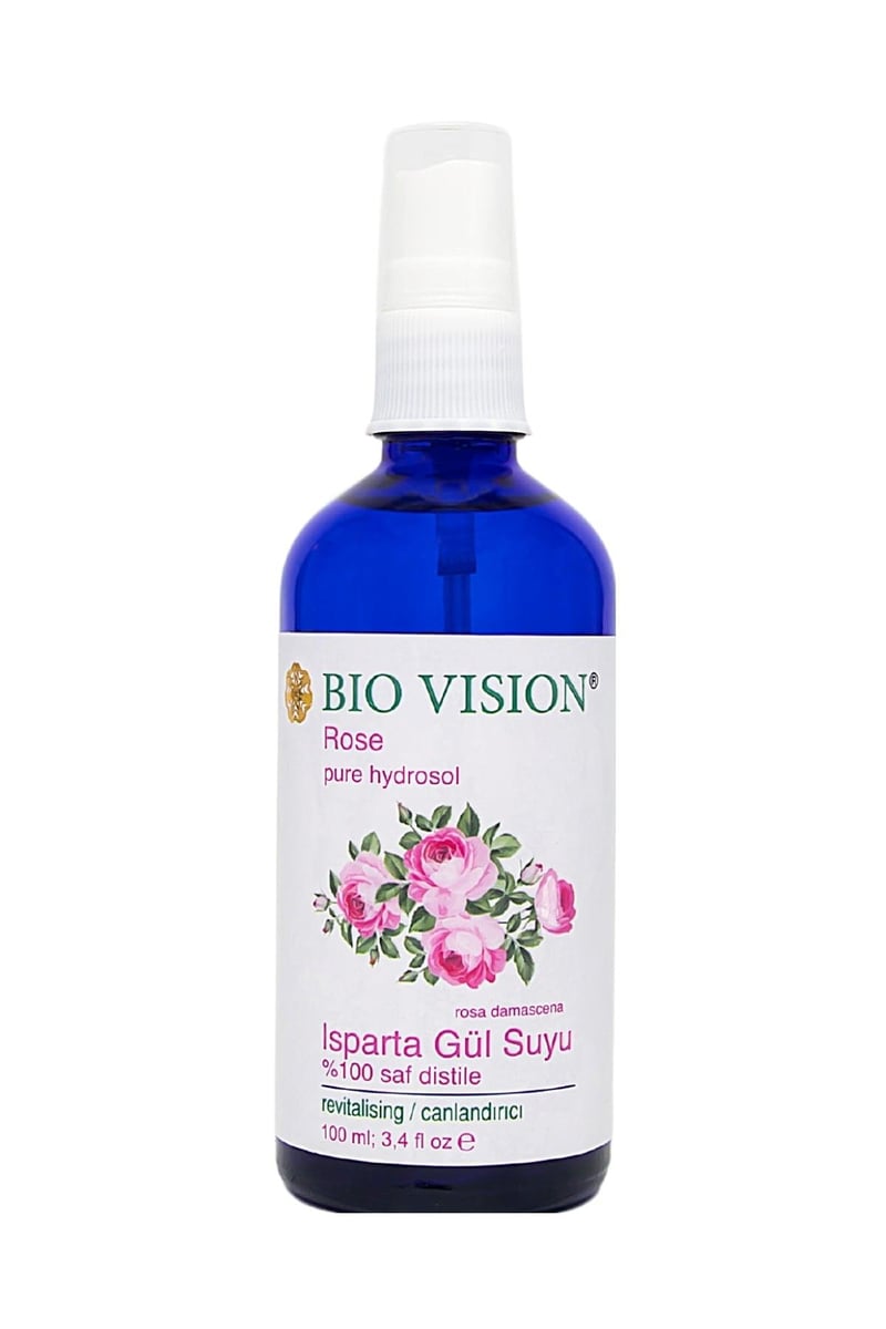 Saf Distile Isparta Gül Suyu Sprey 100 ml