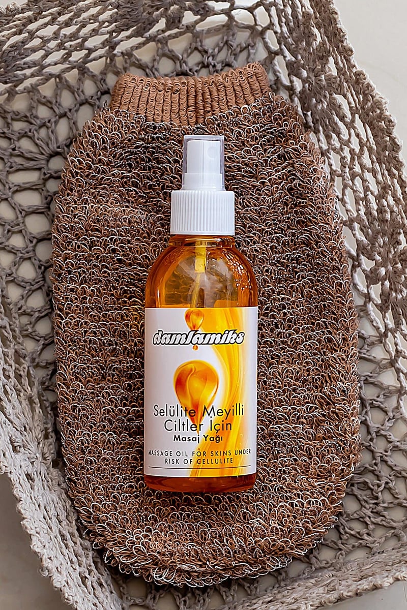 Selülite Meyilli Ciltler için Masaj Yağı 150 ml