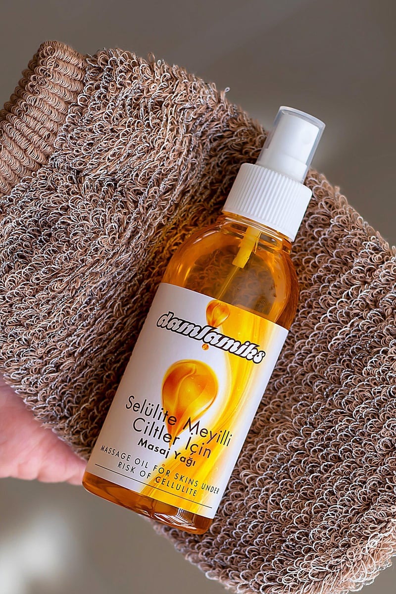 Selülite Meyilli Ciltler için Masaj Yağı 150 ml