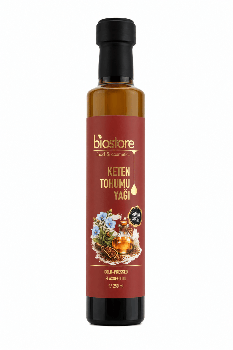Soğuk Sıkım Keten Tohumu Yağı 250 ml
