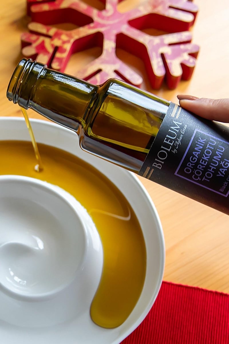 Soğuk Sıkım Organik Çörek Otu Yağı 250 ml