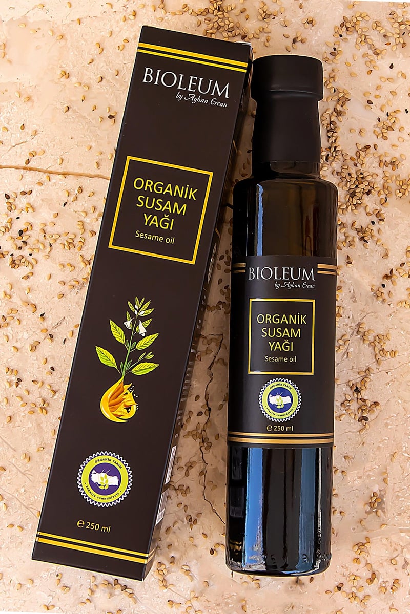 Soğuk Sıkım Organik Susam Yağı 250 ml