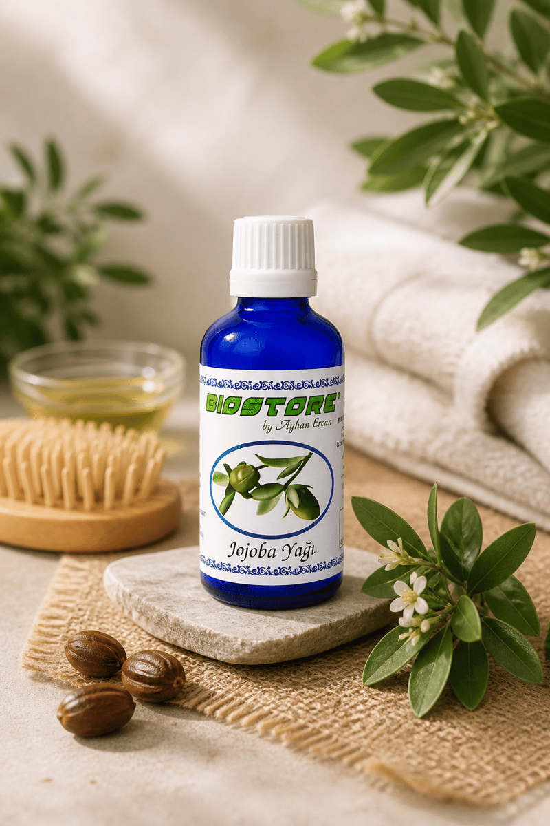 Soğuk Sıkım Saf Jojoba Yağı 50 ml