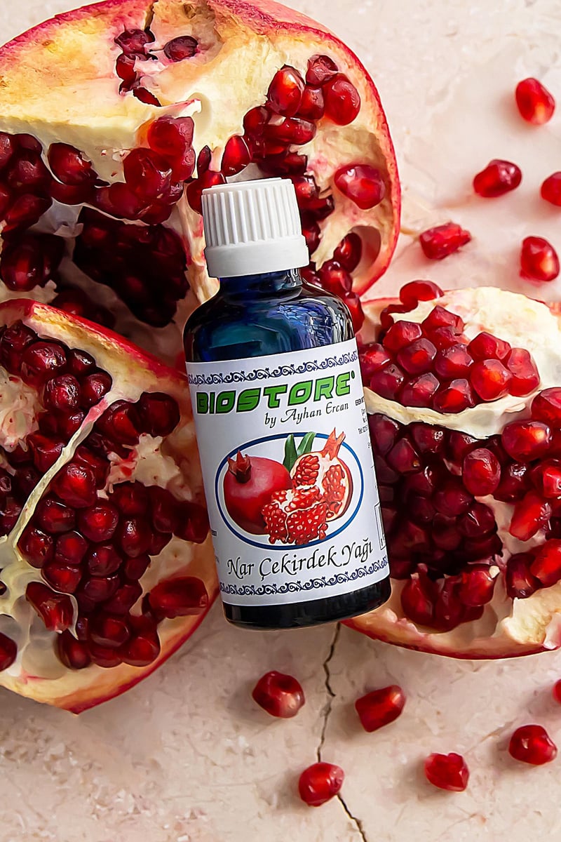 Soğuk Sıkım Saf Nar Çekirdeği Yağı 50 ml